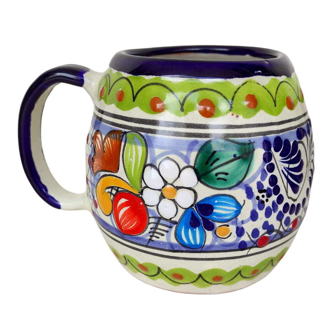 Tarro cervecero estilo barril | Talavera 100% original