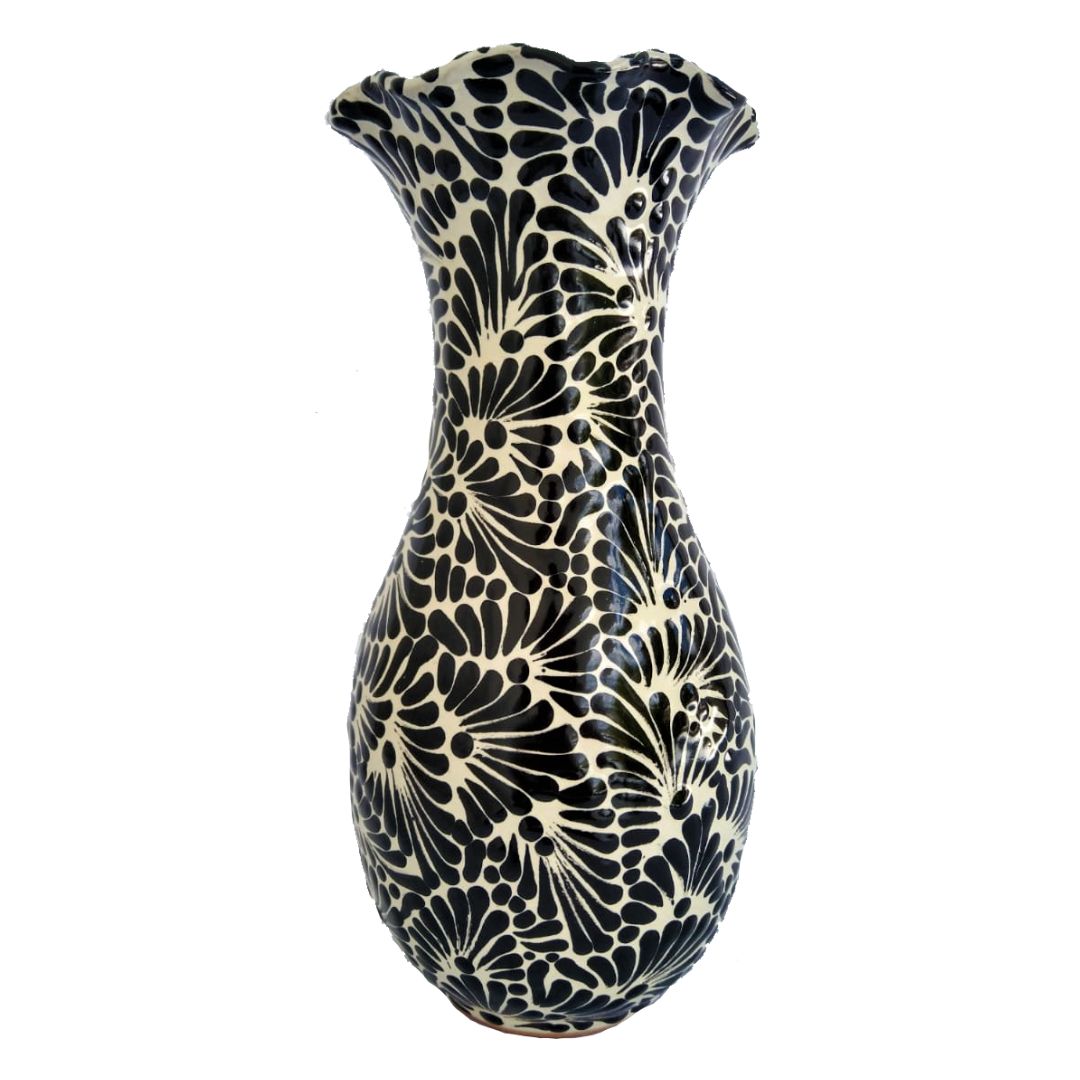Florero delgado | Talavera 100% original