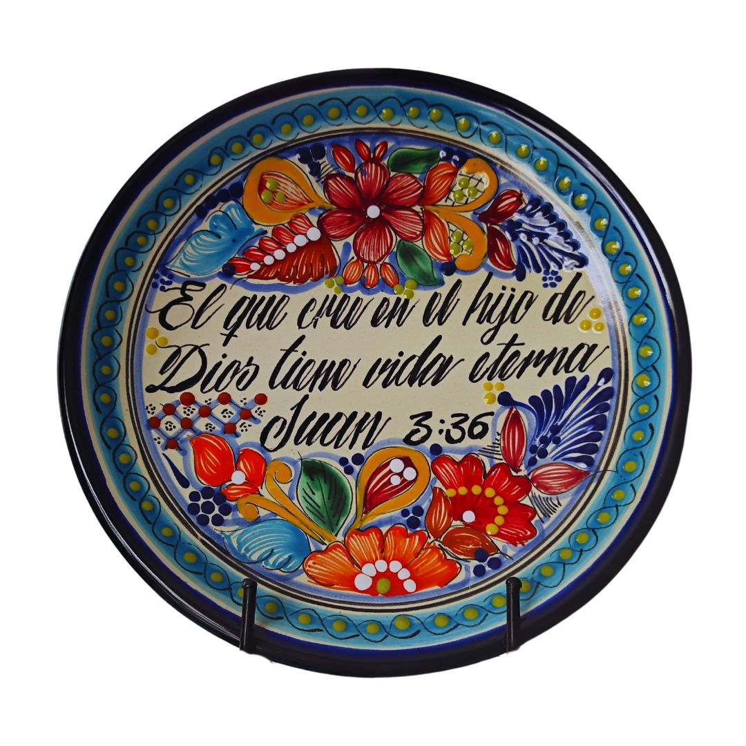 Plato personalizable | Talavera 100% original