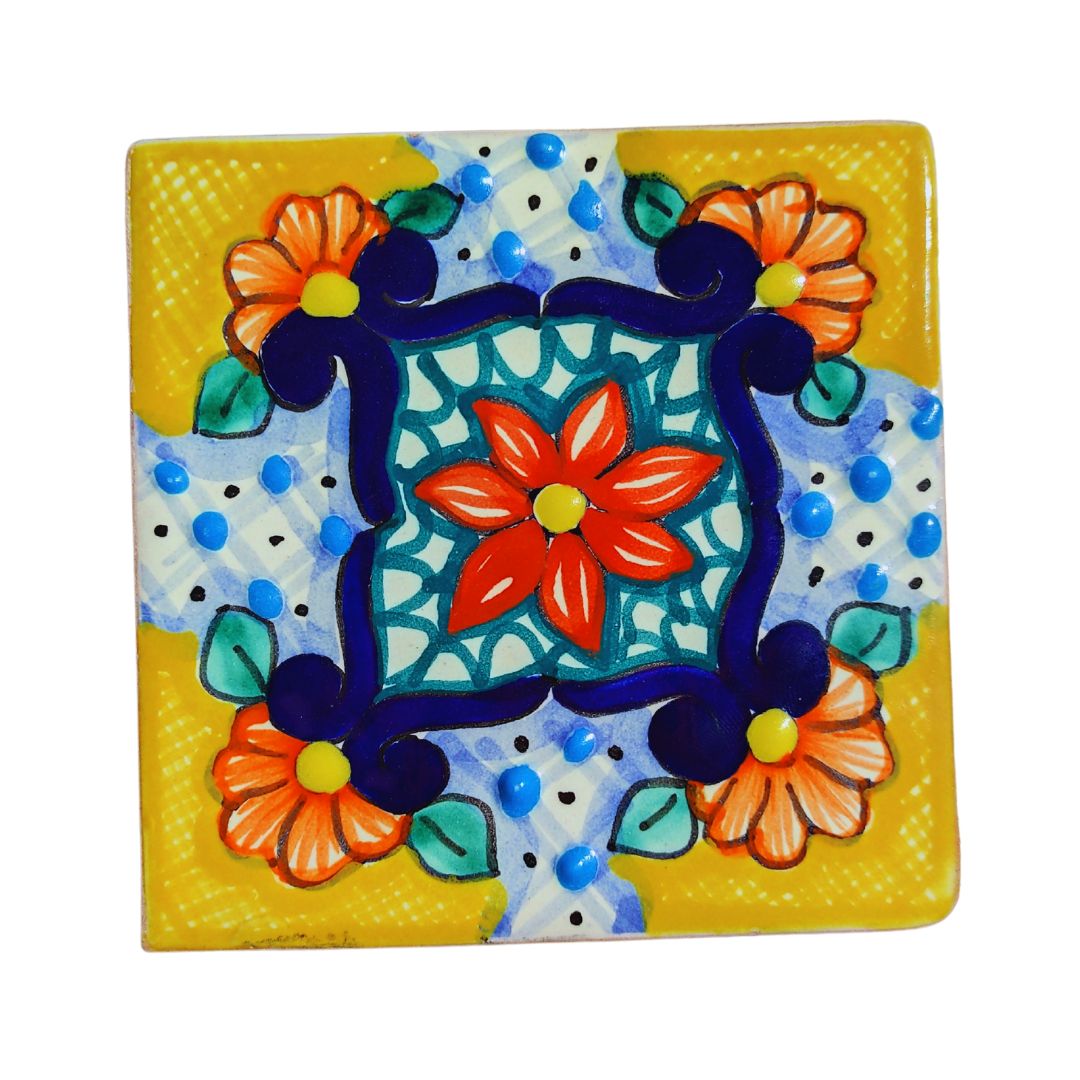 Azulejo 10cm |Talavera 100% original