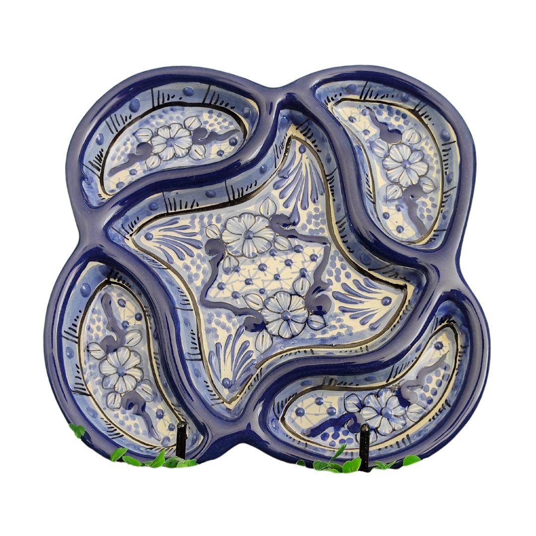 Botanero trébol | Talavera 100% original