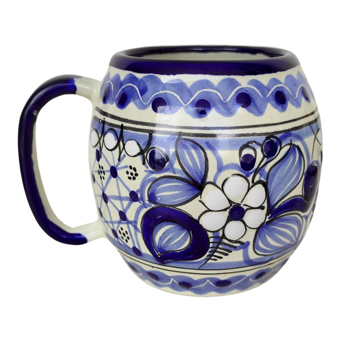 Tarro cervecero estilo barril | Talavera 100% original