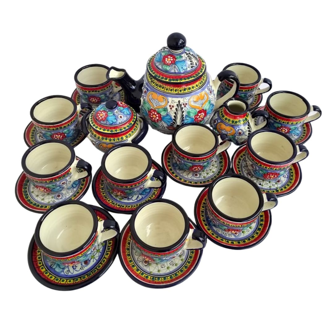 Vajilla "Colores de verano" | Talavera 100% original