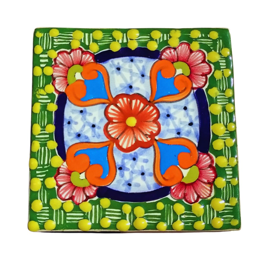 Azulejo 10cm |Talavera 100% original