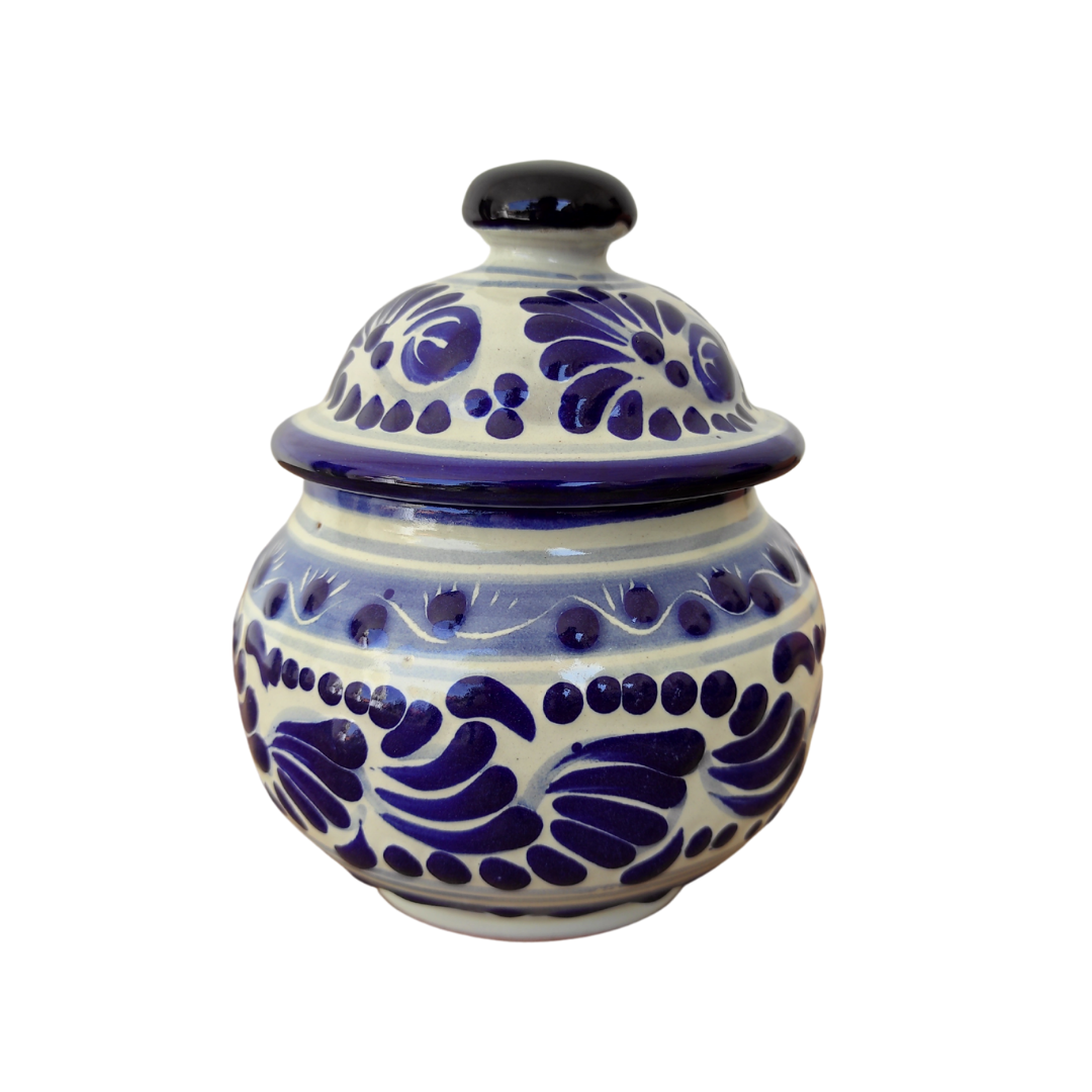 Alhajero pequeño estilo bola | Talavera 100% original