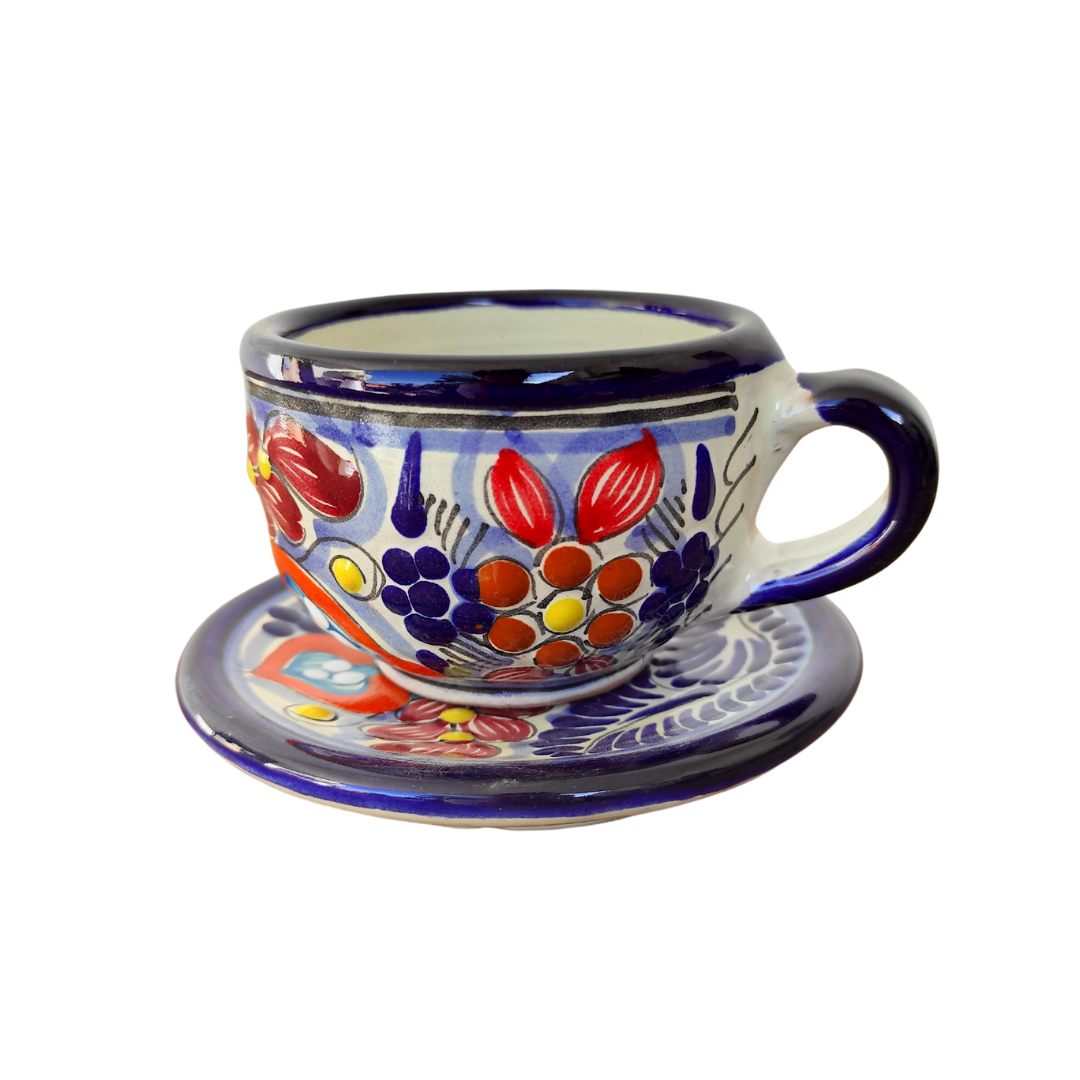 Mini juego de café | Talavera 100% original