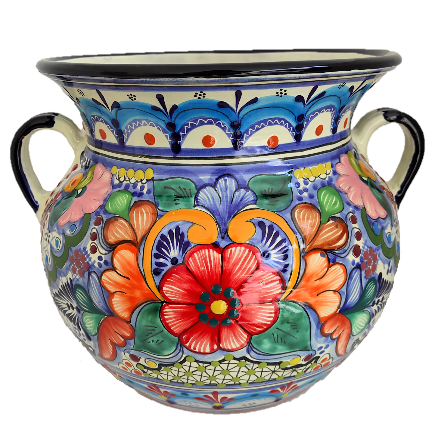 Maceta estilo olla | Talavera 100% original