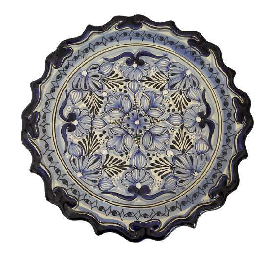 Plato estilo imperial 30cm | Talavera 100% original