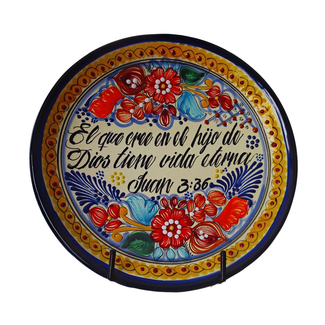 Plato personalizable | Talavera 100% original