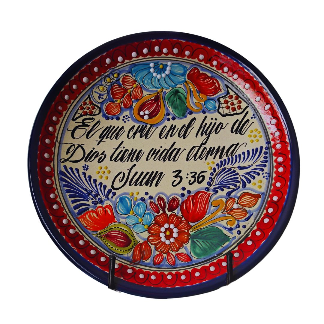 Plato personalizable | Talavera 100% original