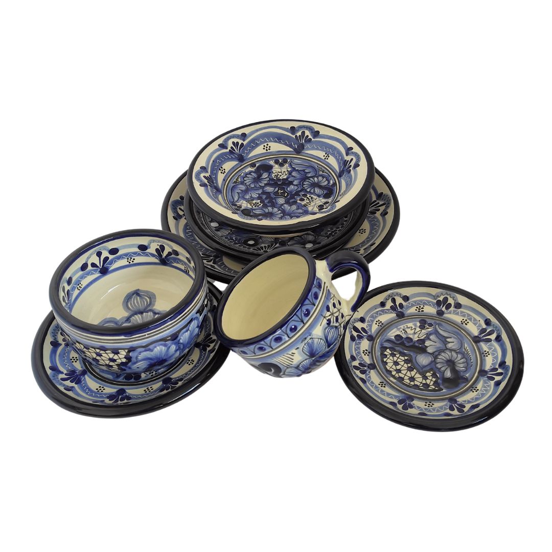 Vajilla "Azul tradicional" | Talavera 100% original