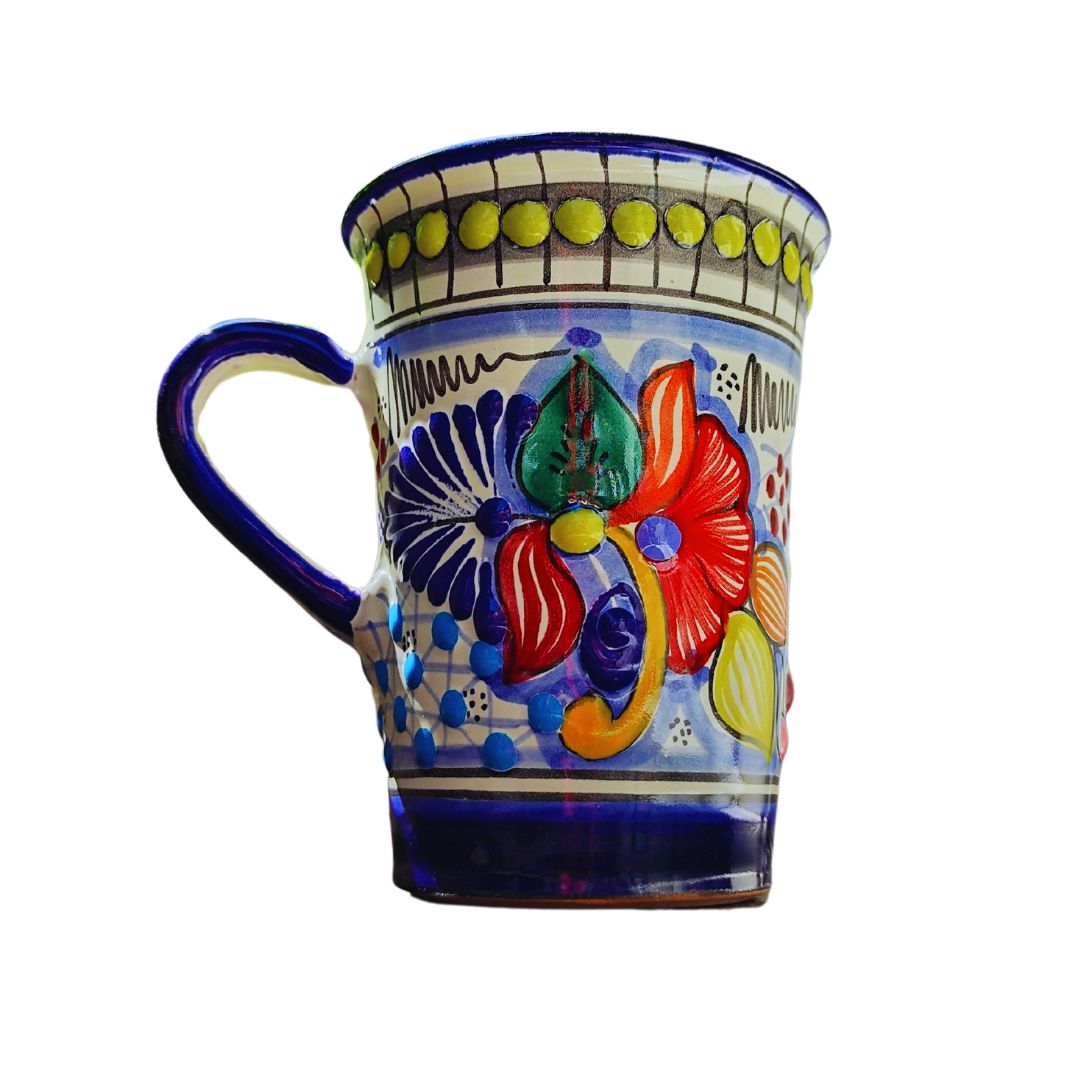 Tarro capuchino estilo cono | Talavera 100% original