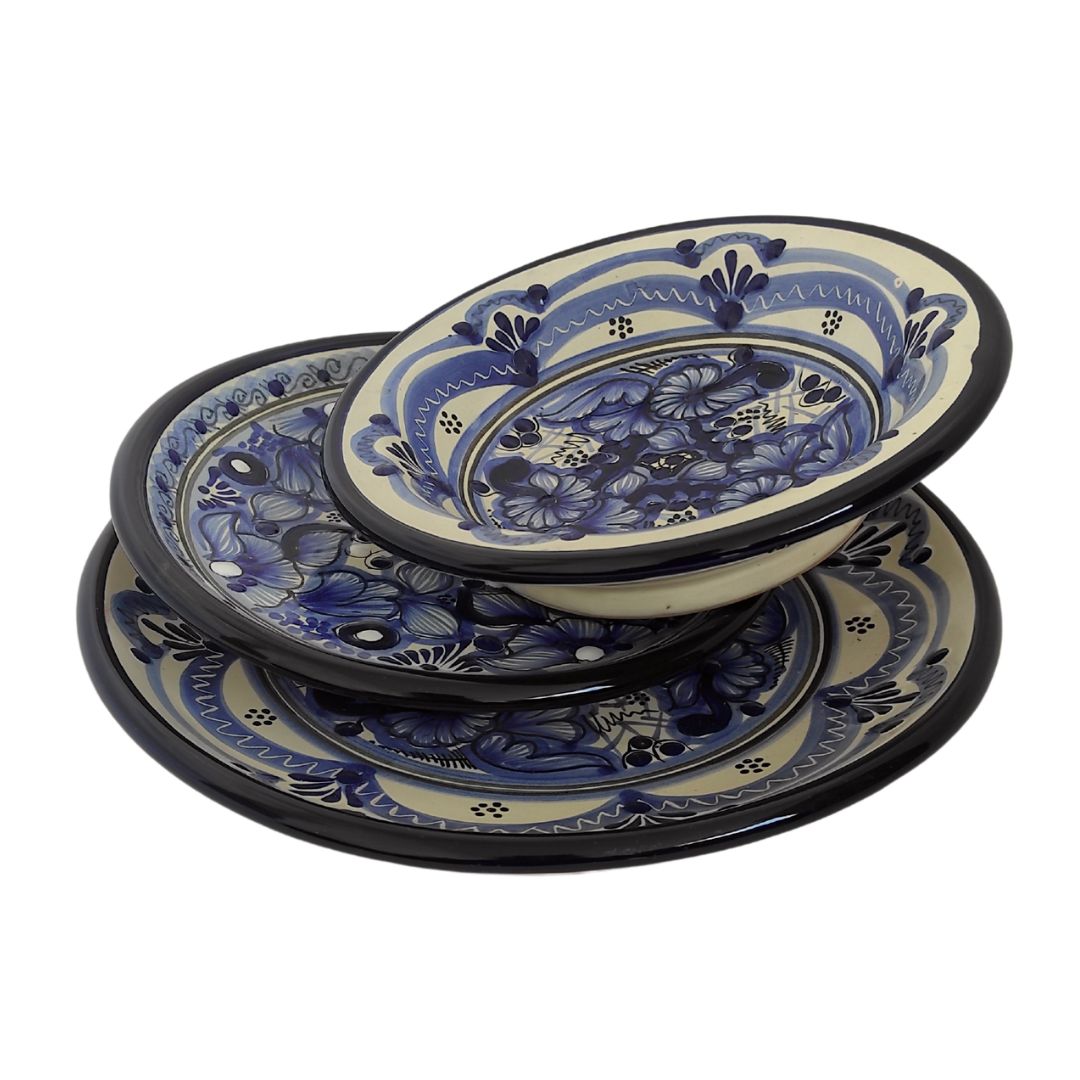 Vajilla "Azul tradicional" | Talavera 100% original