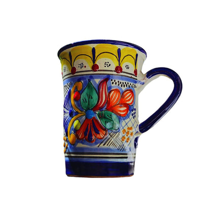 Tarro capuchino estilo cono | Talavera 100% original