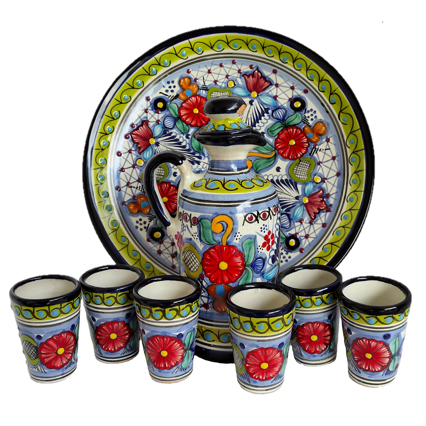 Juego de licorera | Talavera 100% original