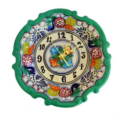 Reloj barroco 25cm | Talavera 100% original