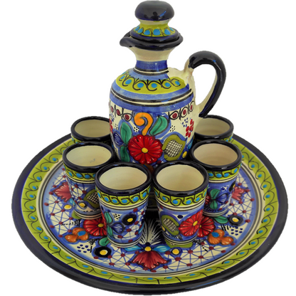 Juego de licorera | Talavera 100% original